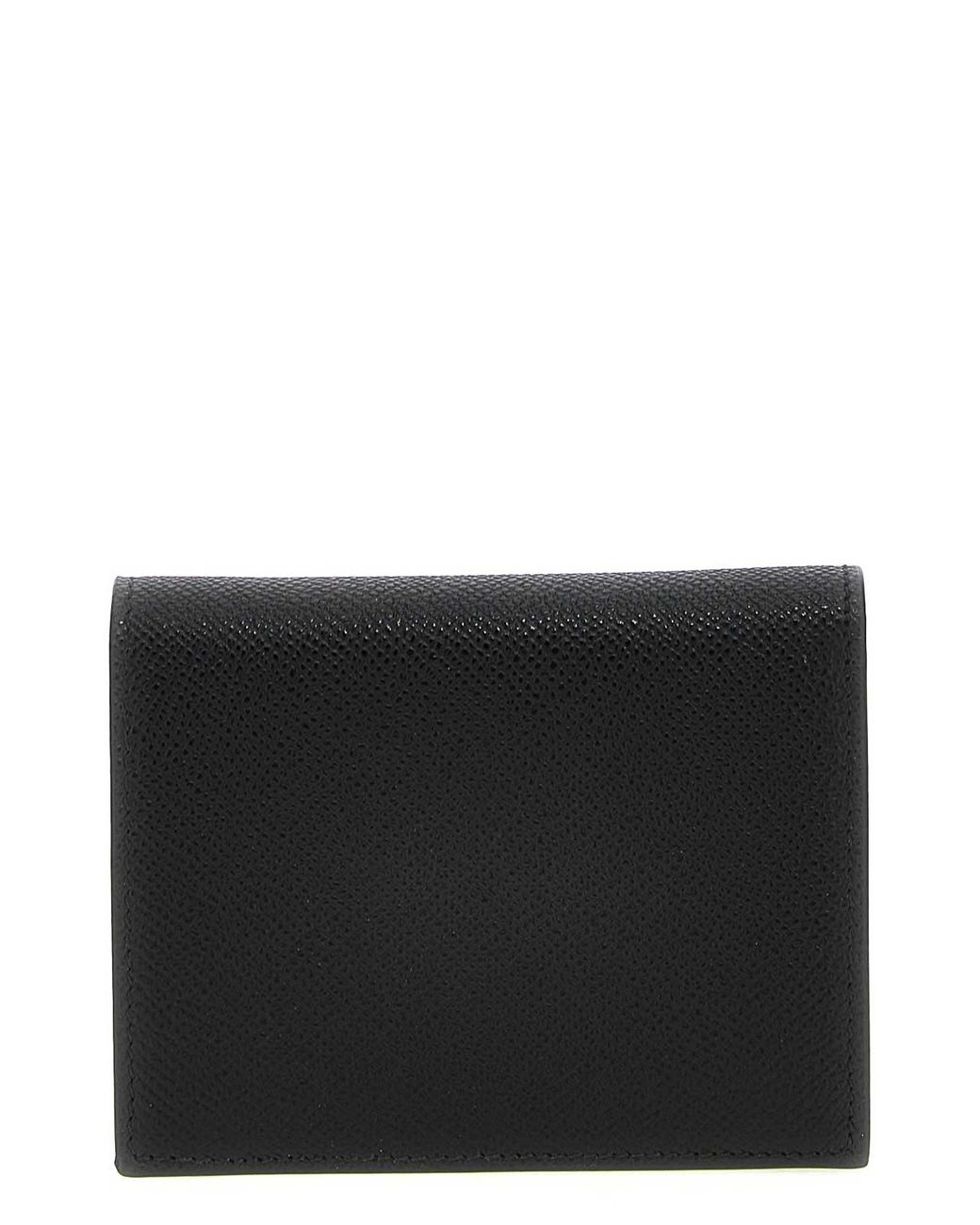 Ferragamo Black Compact Wallet