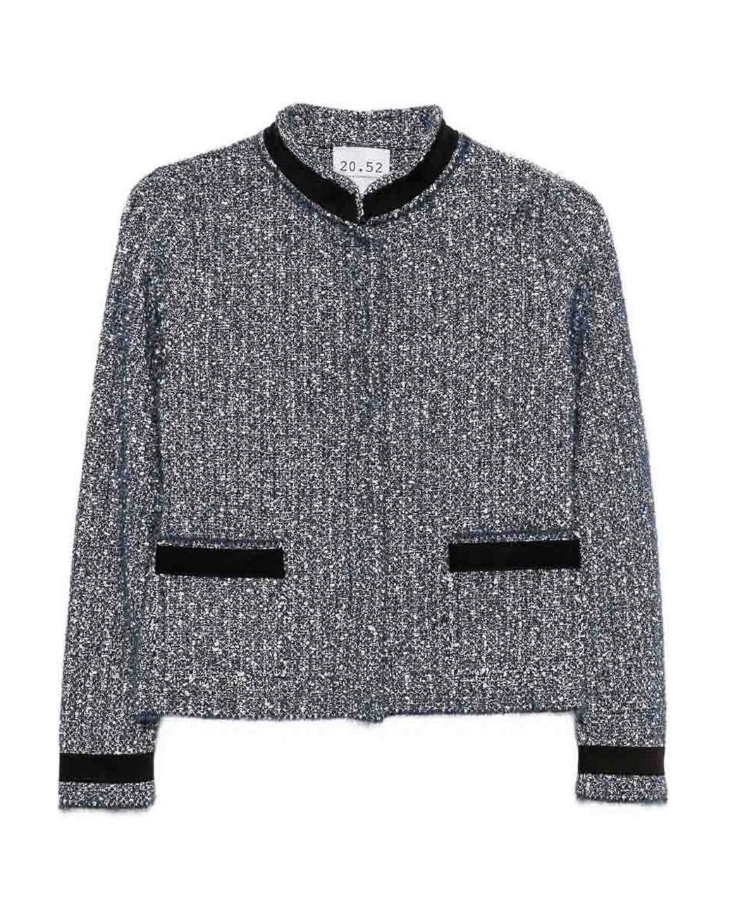 NEERA 20.52 Gray Jacket Bouclet