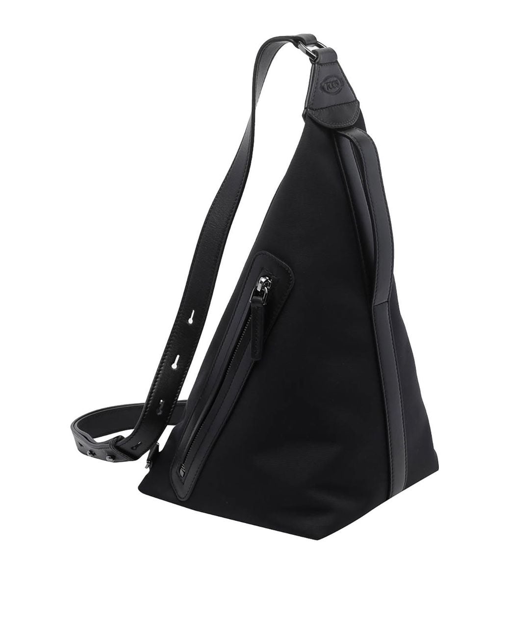 Zaino Monospalla di Tod's in Black da Uomo