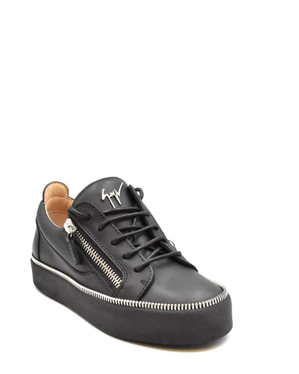 Giuseppe Zanotti Black Sneakers