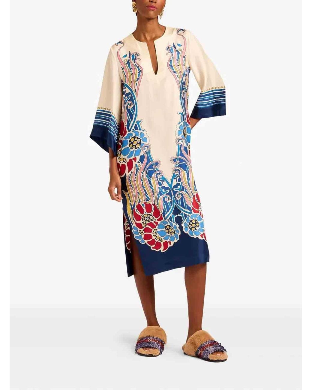 LaDoubleJ Blue The Kaftan Kaftan