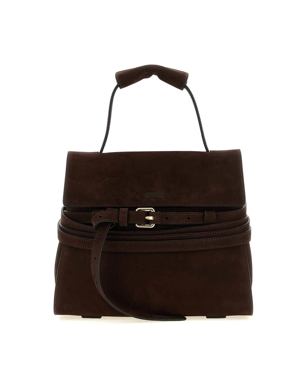 Moschino Black Regular 'Tie Me' Handbag