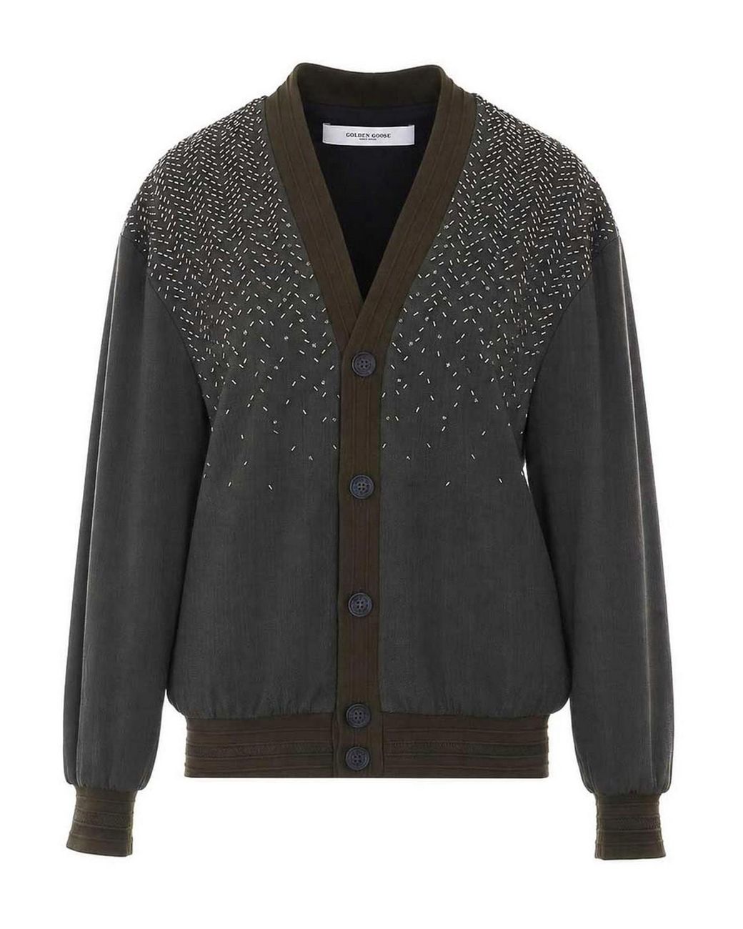 Golden Goose Deluxe Brand Black Pajama Cardigan
