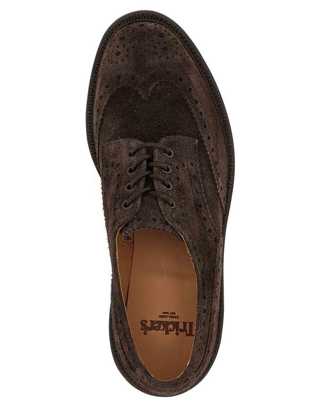 Tricker's Brown Bourton Lace Up Shoes for men
