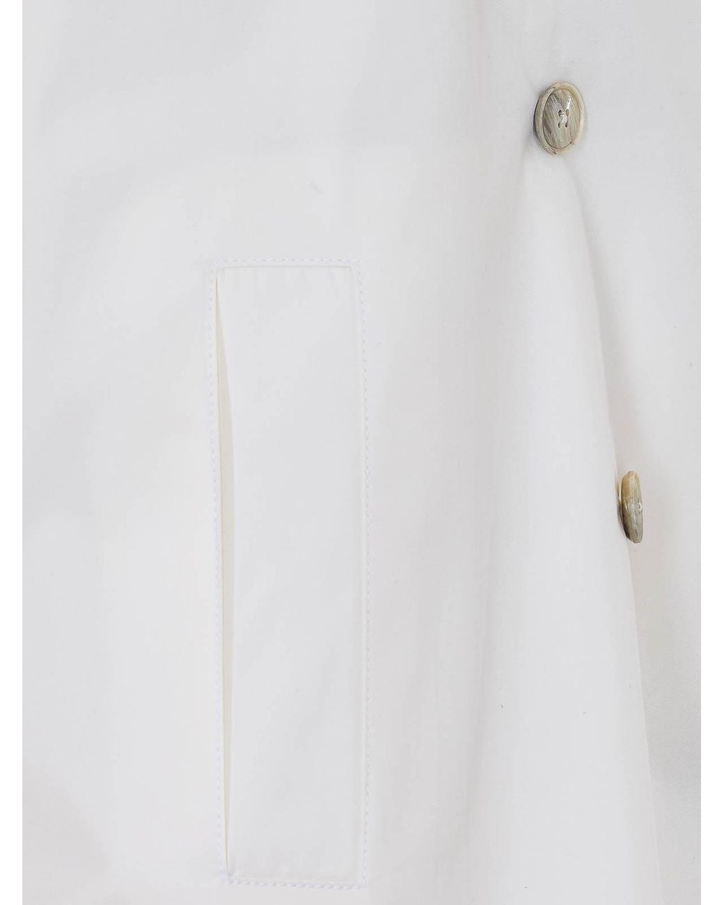 Herno White Trench