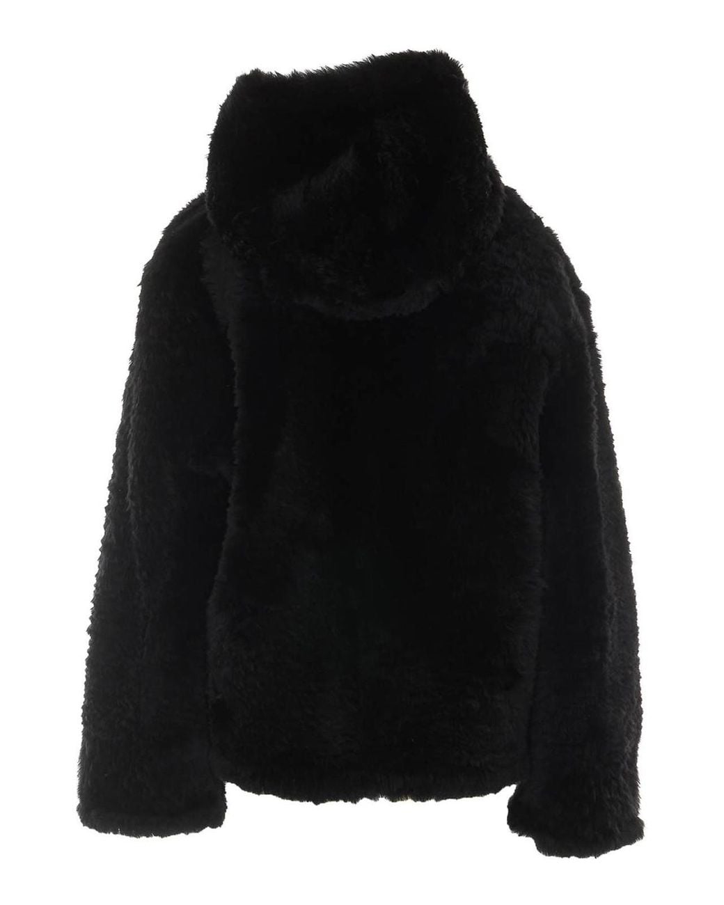 Yves Salomon Black Reversible Aviateur Shearling Jacket for men