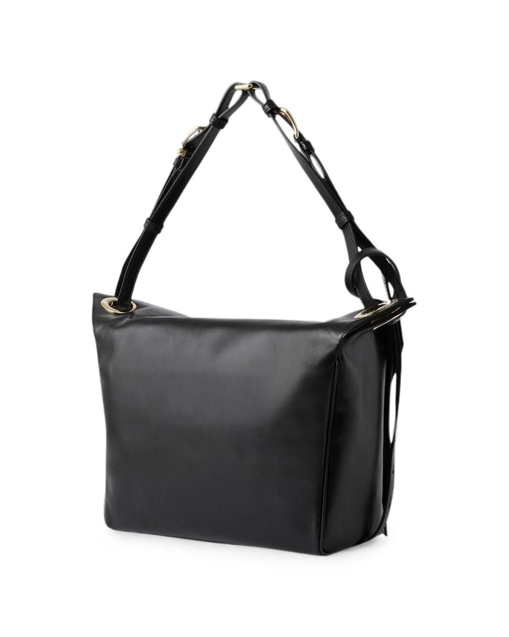 Furla Black Ginevra M Shoulder Bag