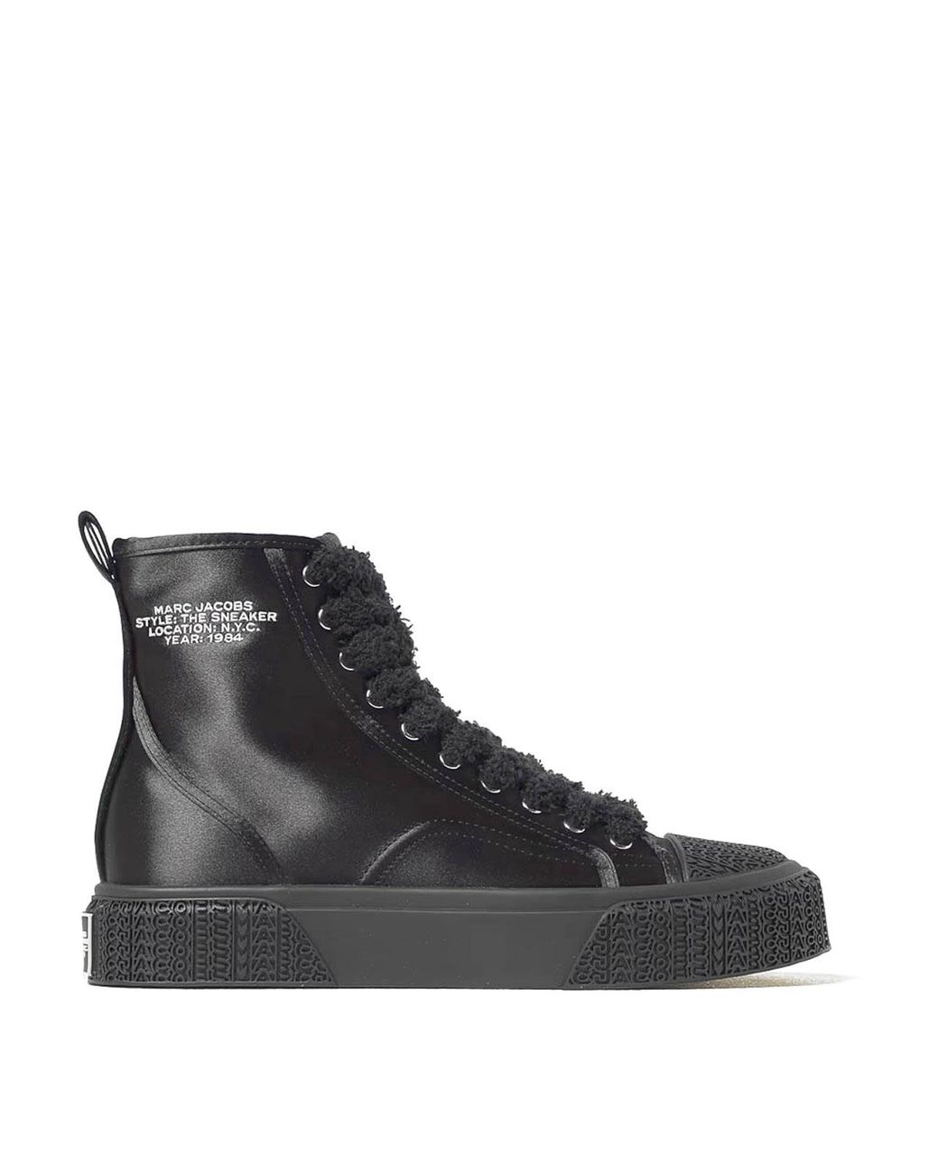 Marc Jacobs Black The High Top Sneakers
