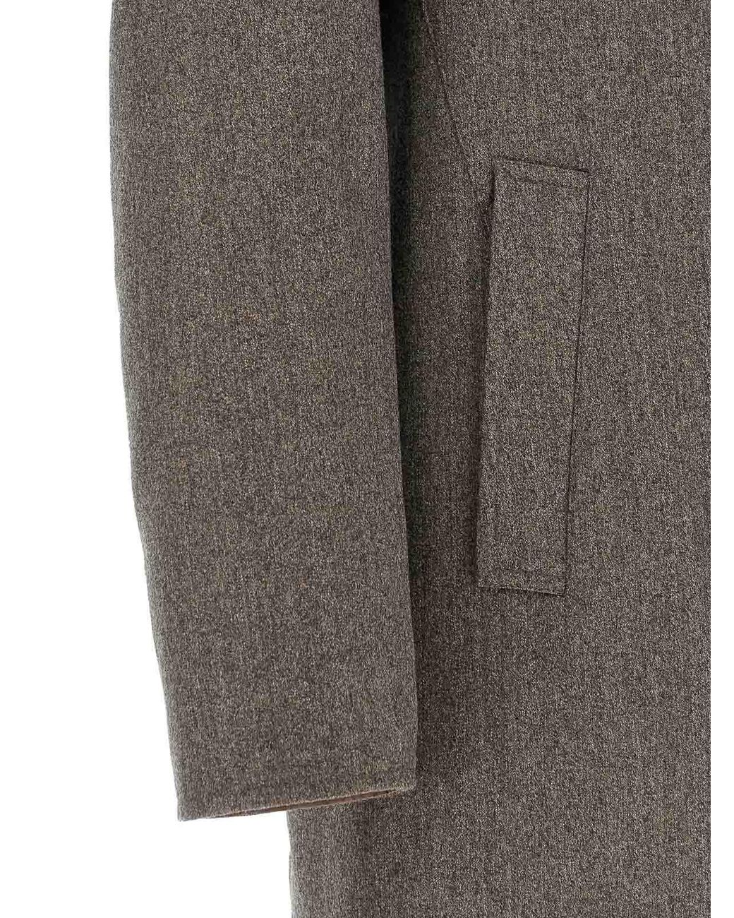 Pal Zileri Gray Reversible Waterproof for men