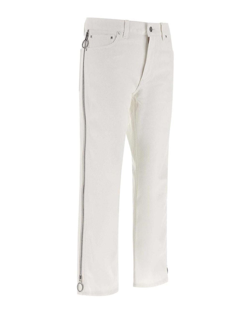 Vaqueros Rectos Rabanne de color White