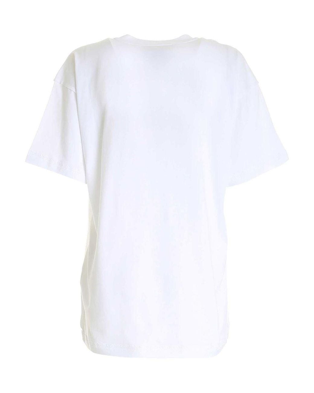 Moschino White Inside Out Teddy Bear T-Shirt