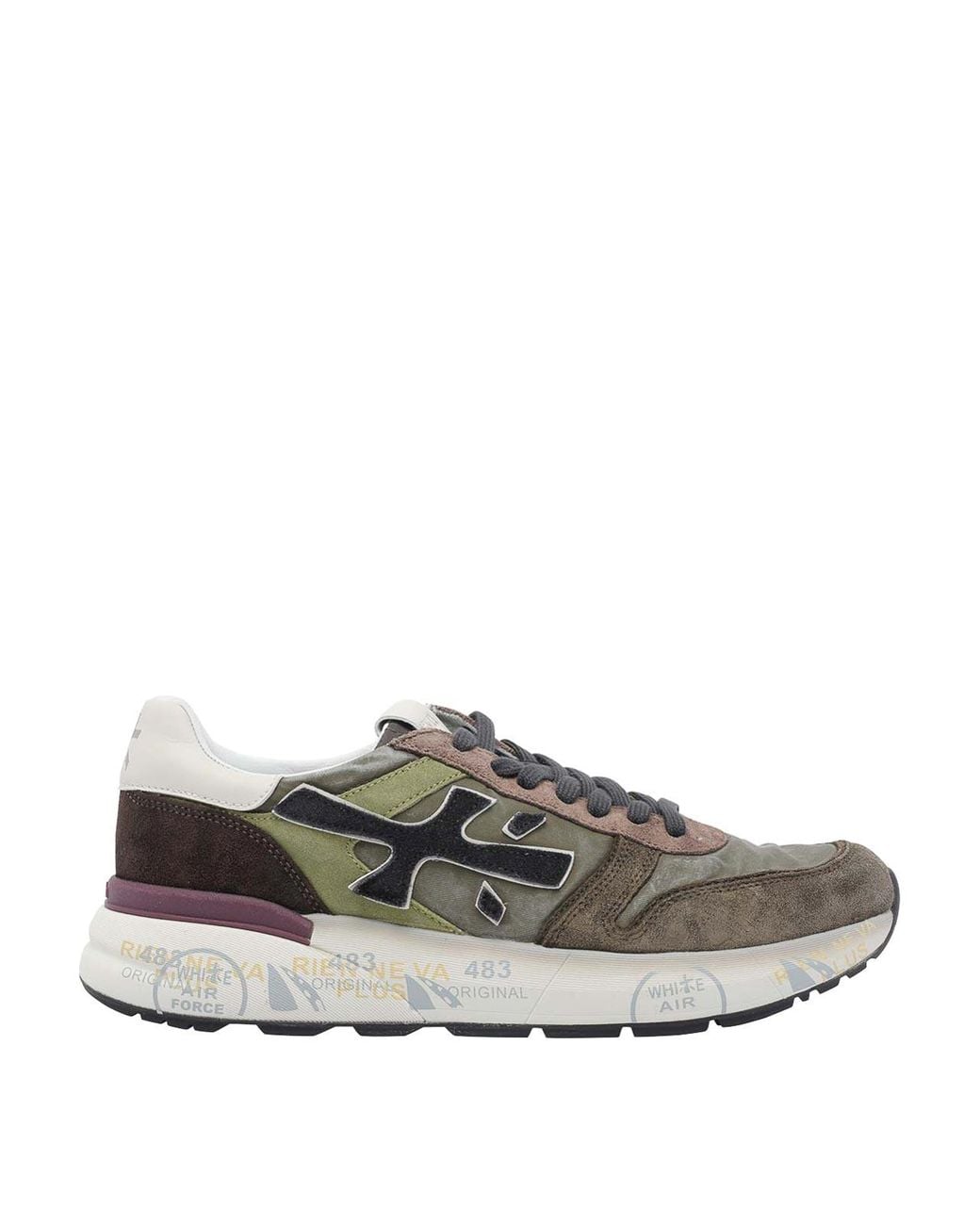 Premiata Gray Mick Sneakers for men