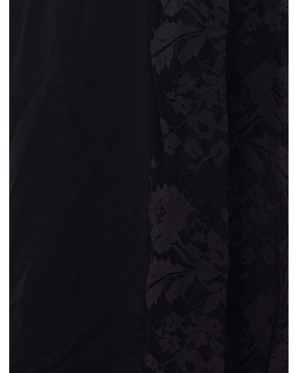 Zimmermann Black Valiant Lace Tunic Dress