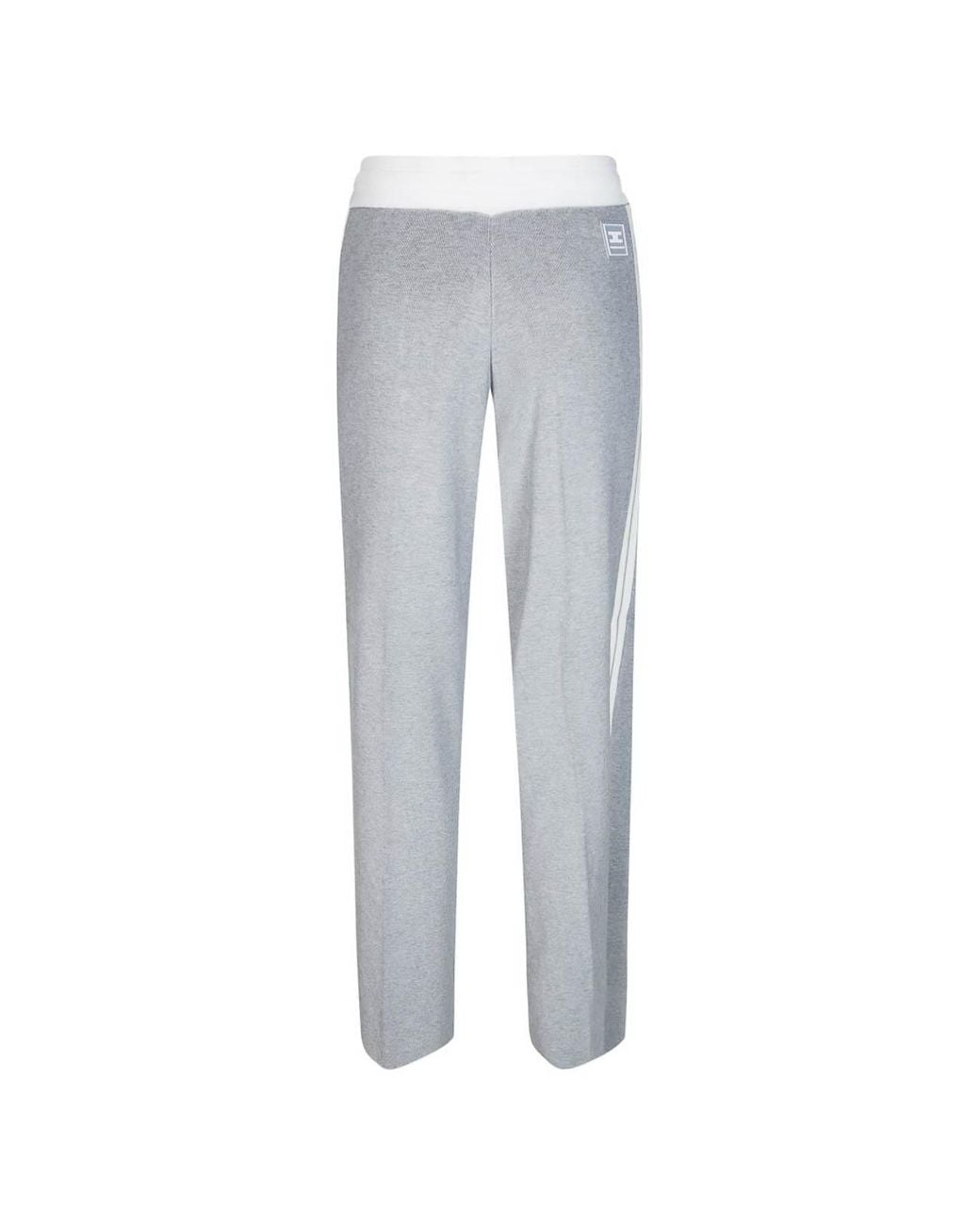 Elisabetta Franchi Gray Technical Trousers