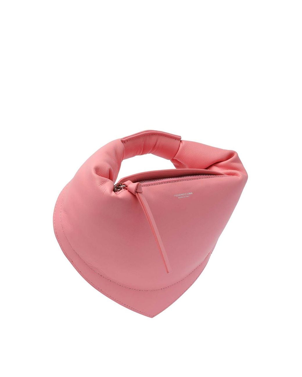 FEDERICO CINA Pink Mini Tortellino Bag