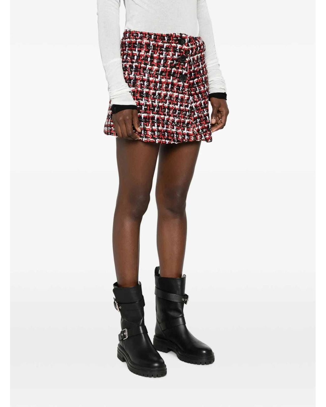 IRO Red Skirt