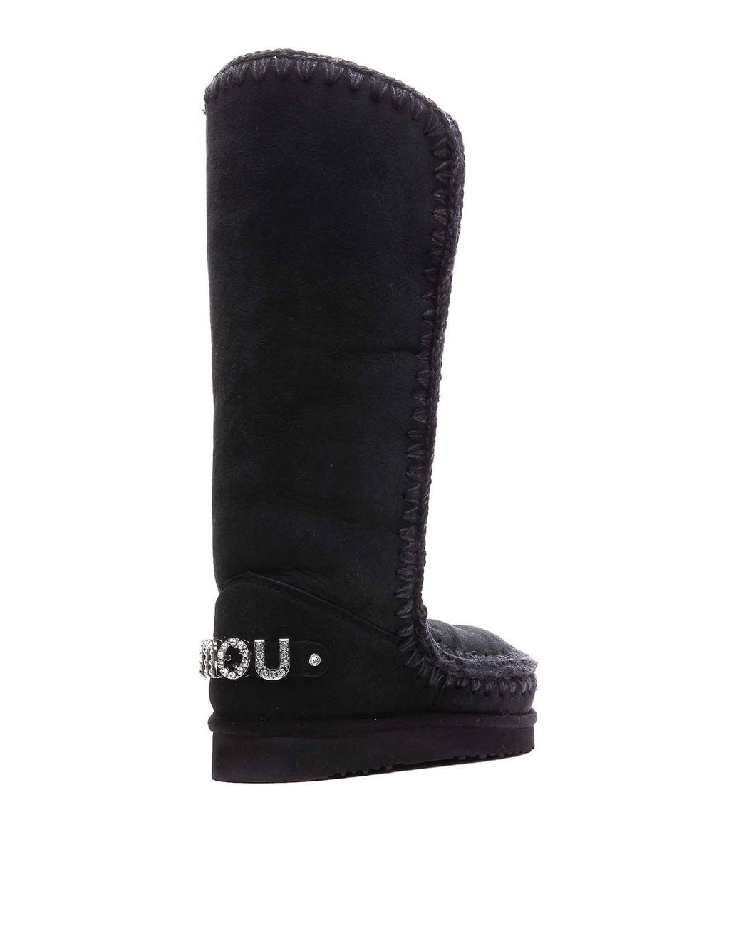 Mou Black Eskimo Boots