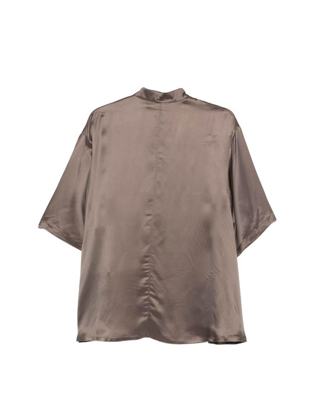 Emporio Armani Gray Short Sleeves Shirt
