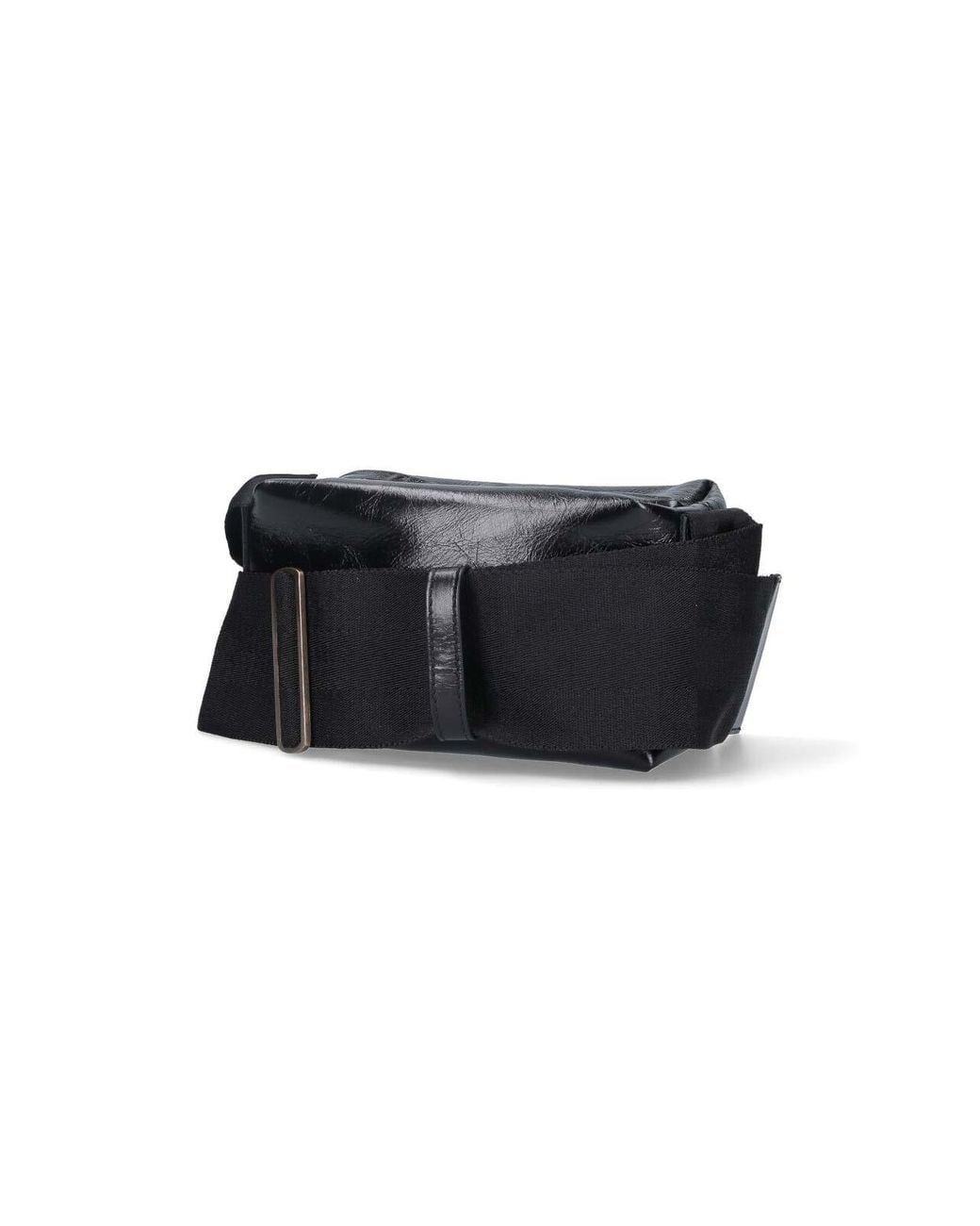 Borsa A Spalla Logo di Uma Wang in Black