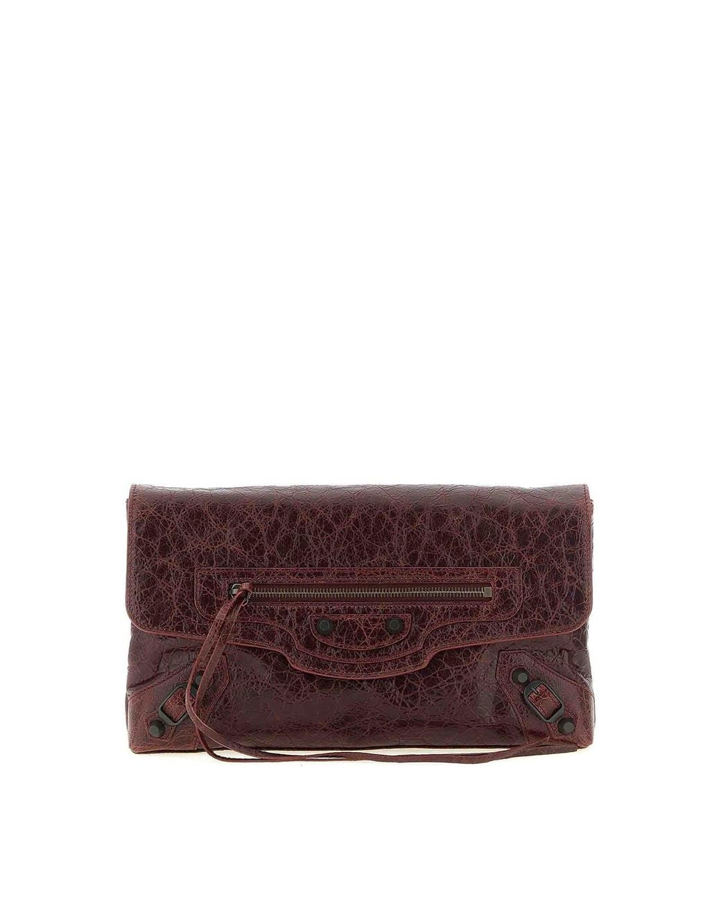 Balenciaga Purple Clutch