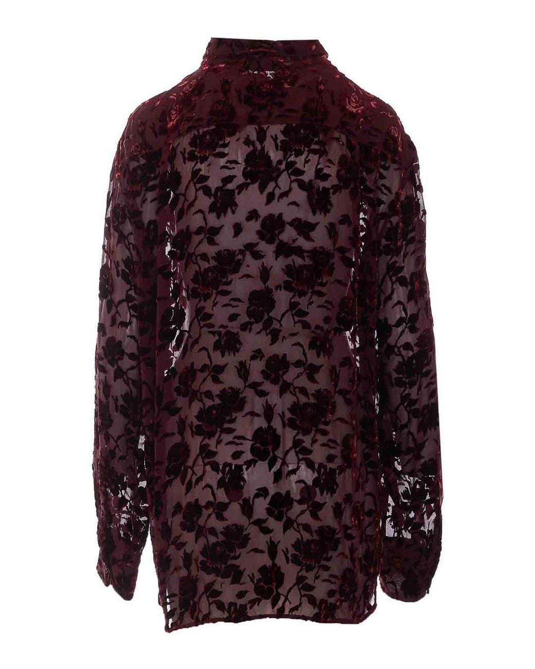Ann Demeulemeester Red Andre Classic Shirt for men