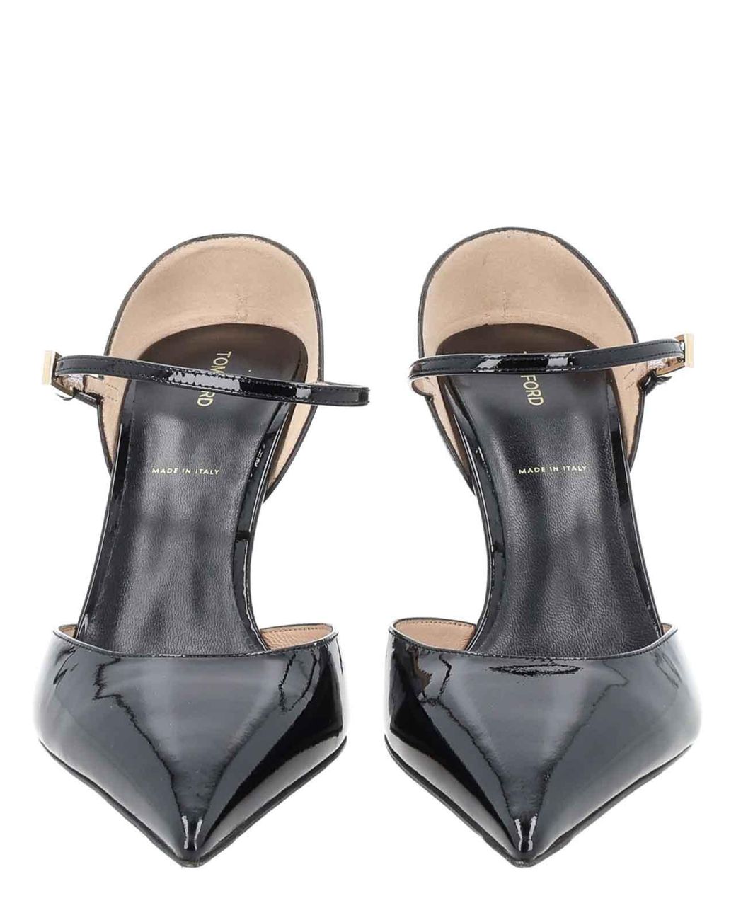 Tom Ford Metallic Dcollet Mary Jane