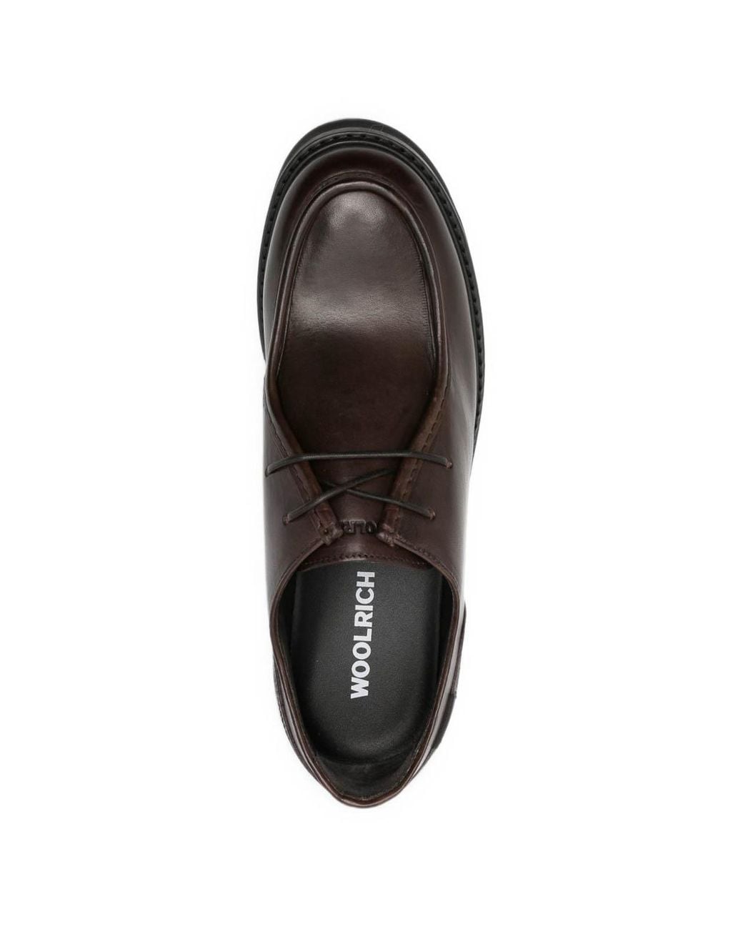 Woolrich Brown Dark Lace-Up Shoes for men