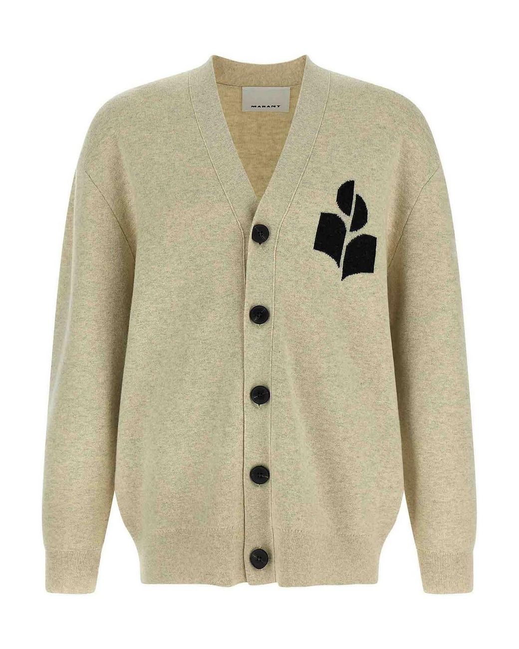 Isabel Marant Gray Curtis Cardigan for men