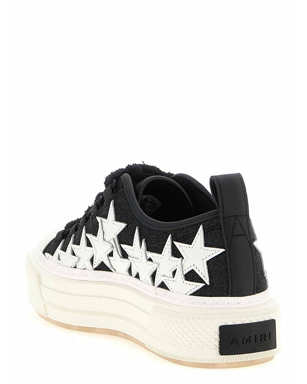 Amiri Black Court Low Sneakers