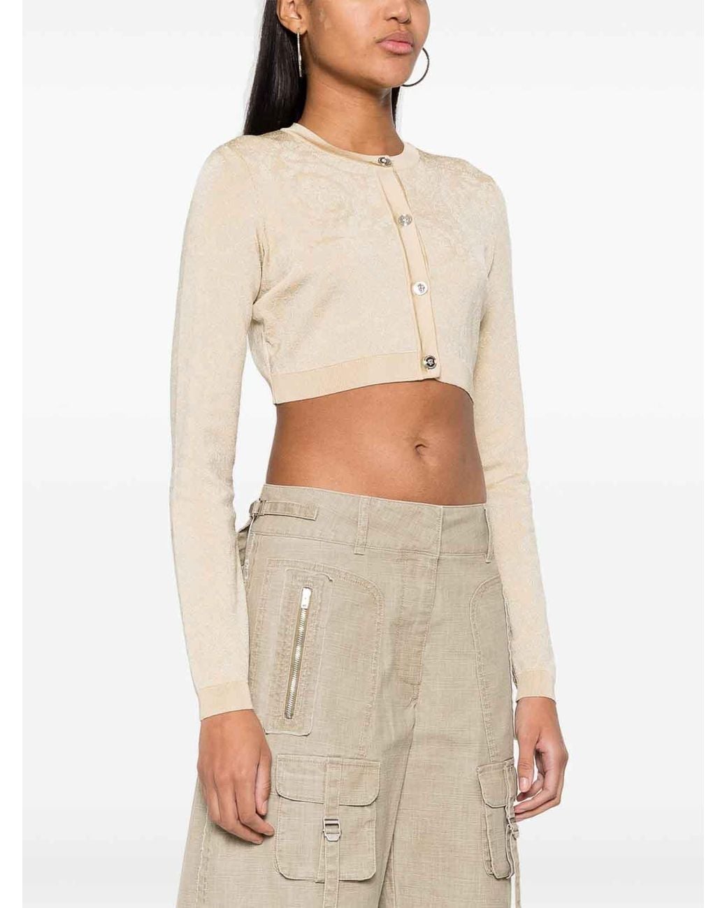 Versace Natural Knit Sweater