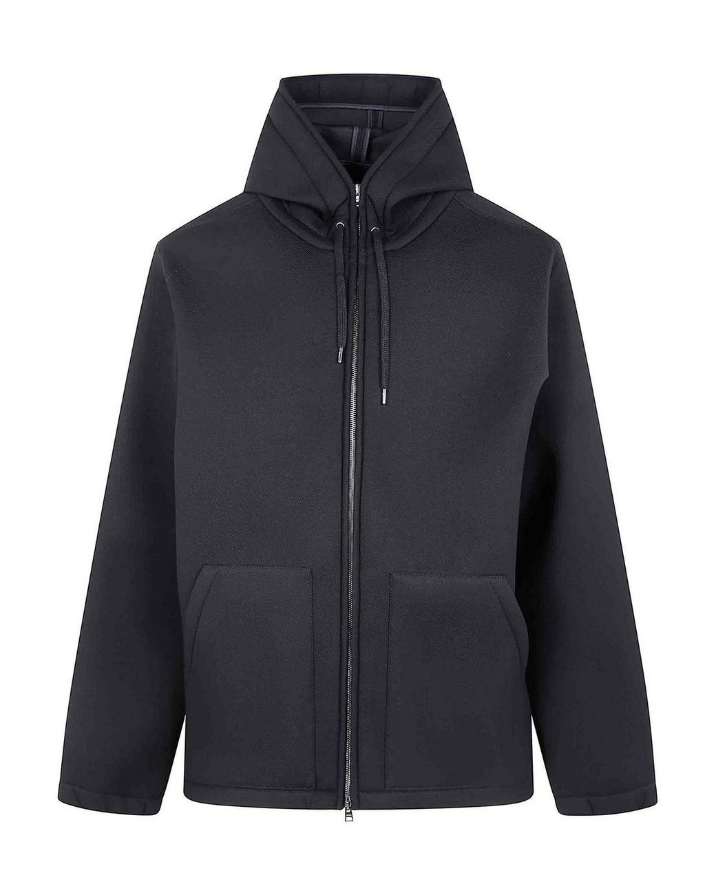 Herno Blue "Belt Pockets" Short Jacket for men