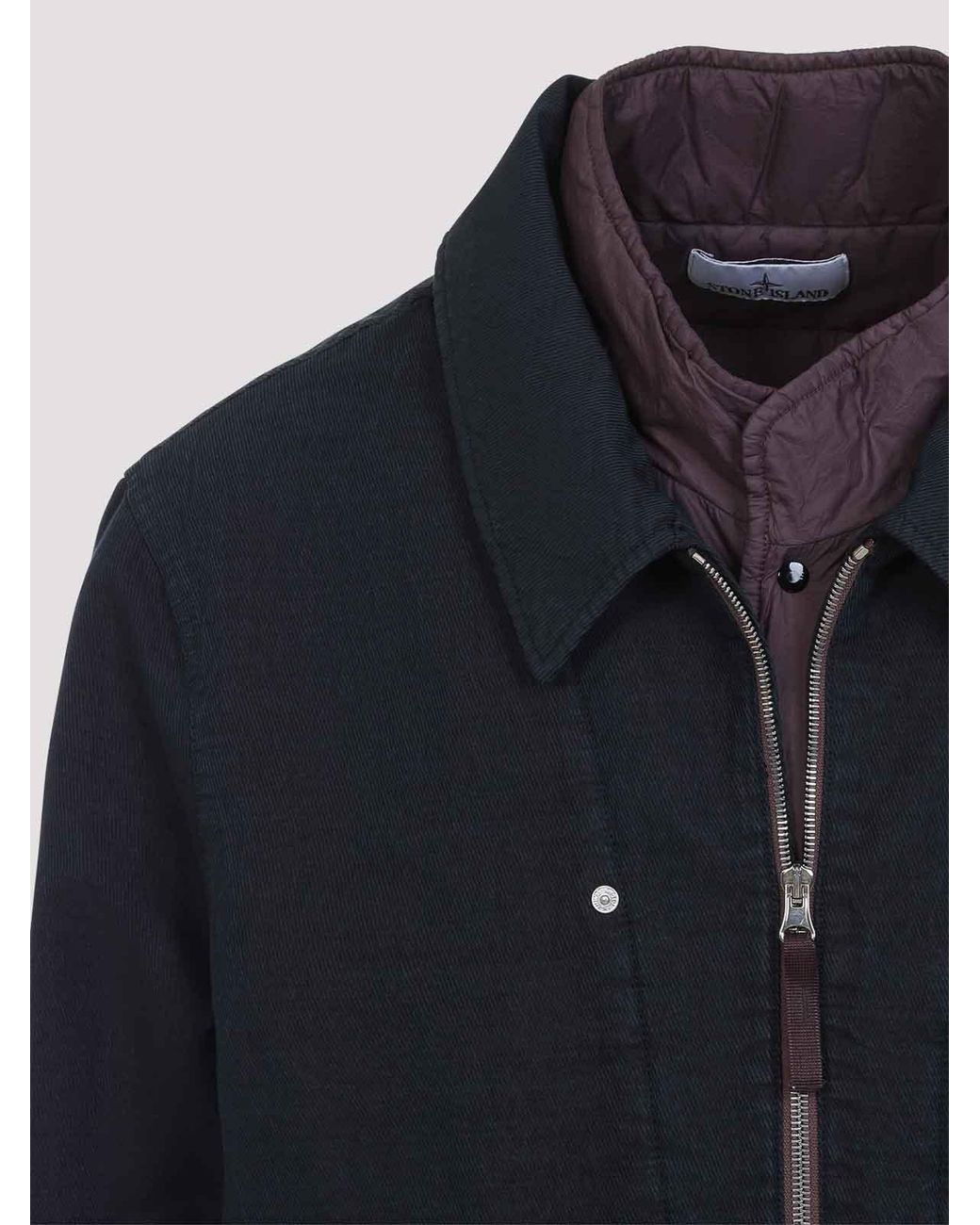 Stone Island Blue Field Jacket for men