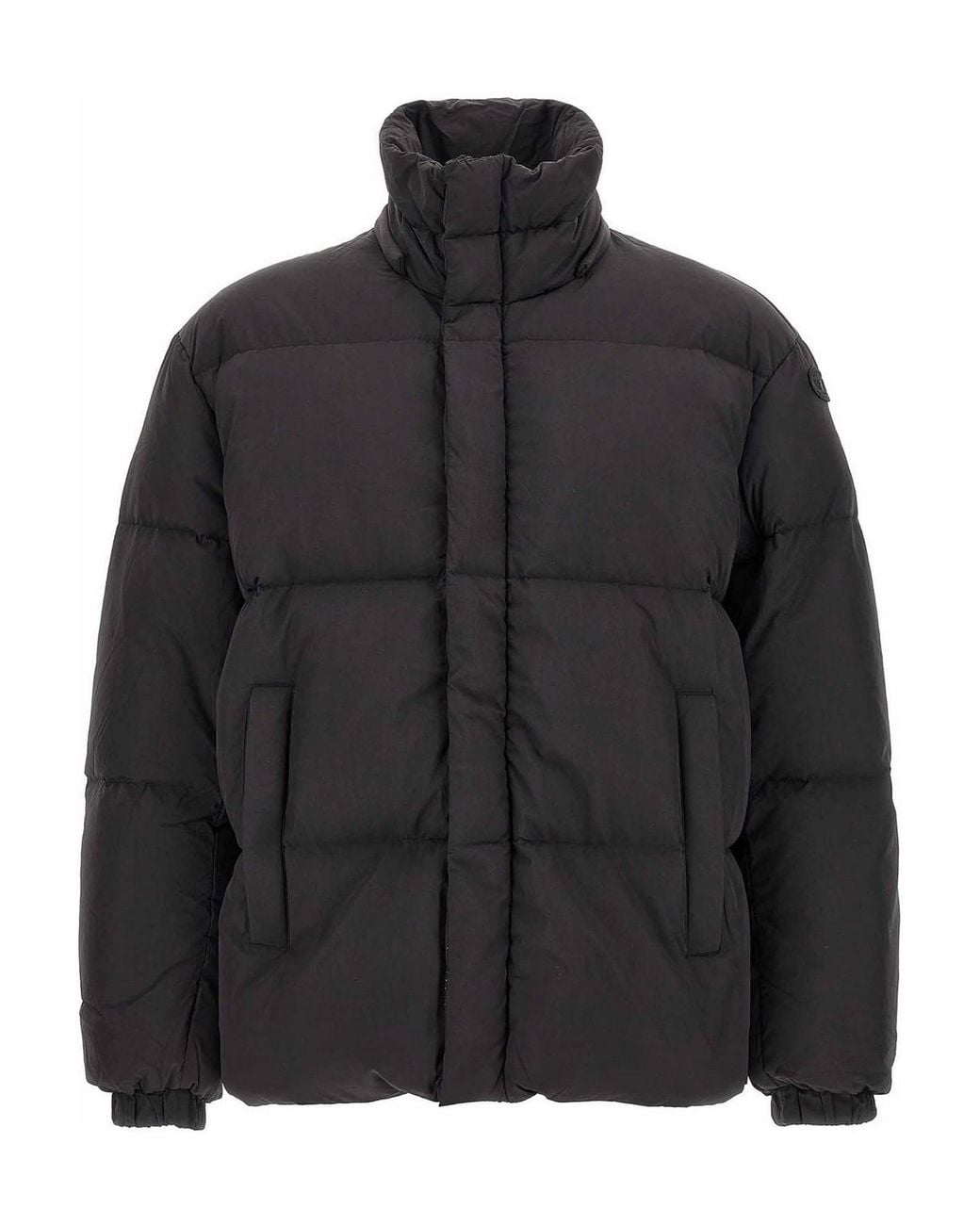 DIESEL Black W-Rolfys-Wrd' Down Jacket for men