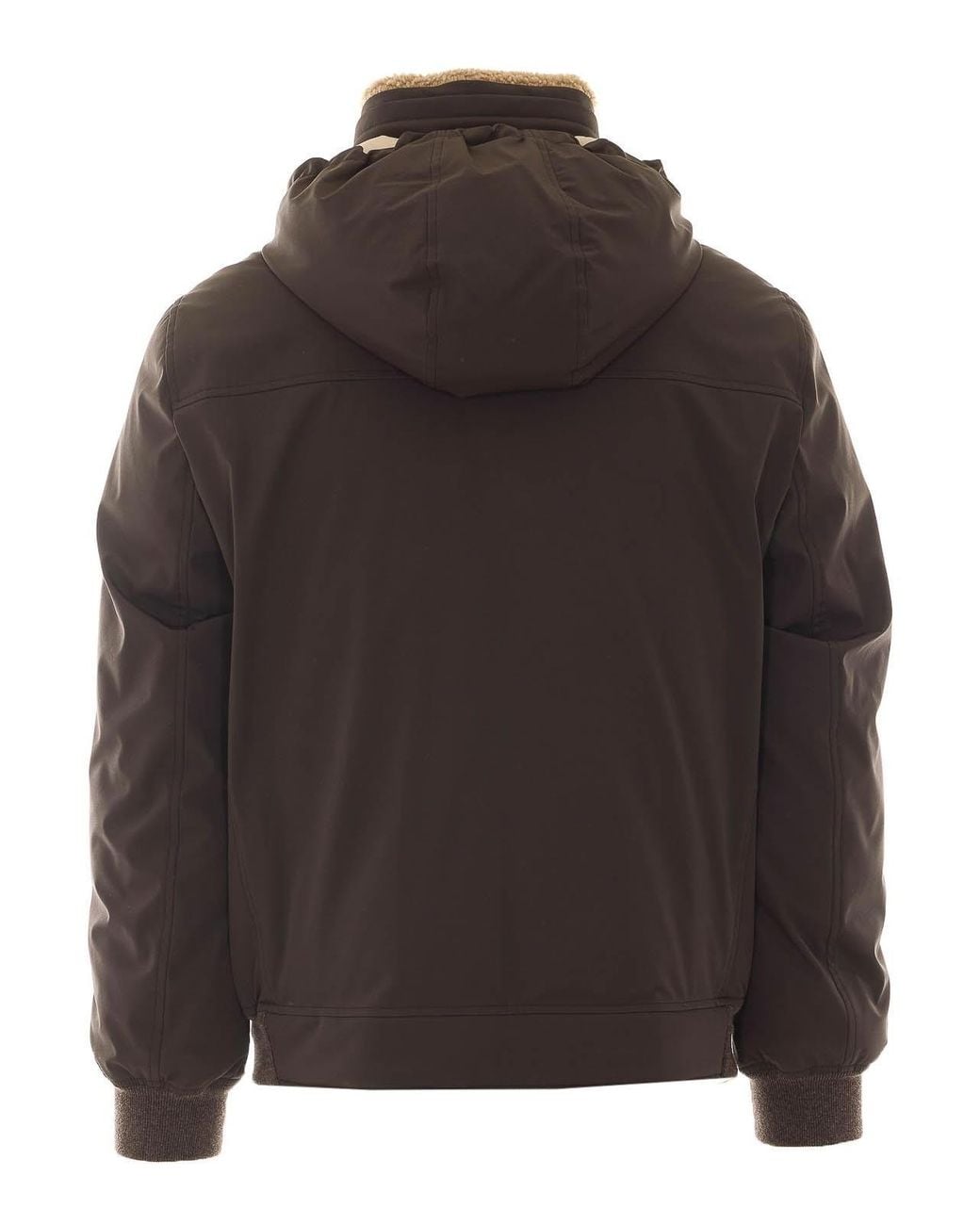 Brunello Cucinelli Brown Down Jacket for men