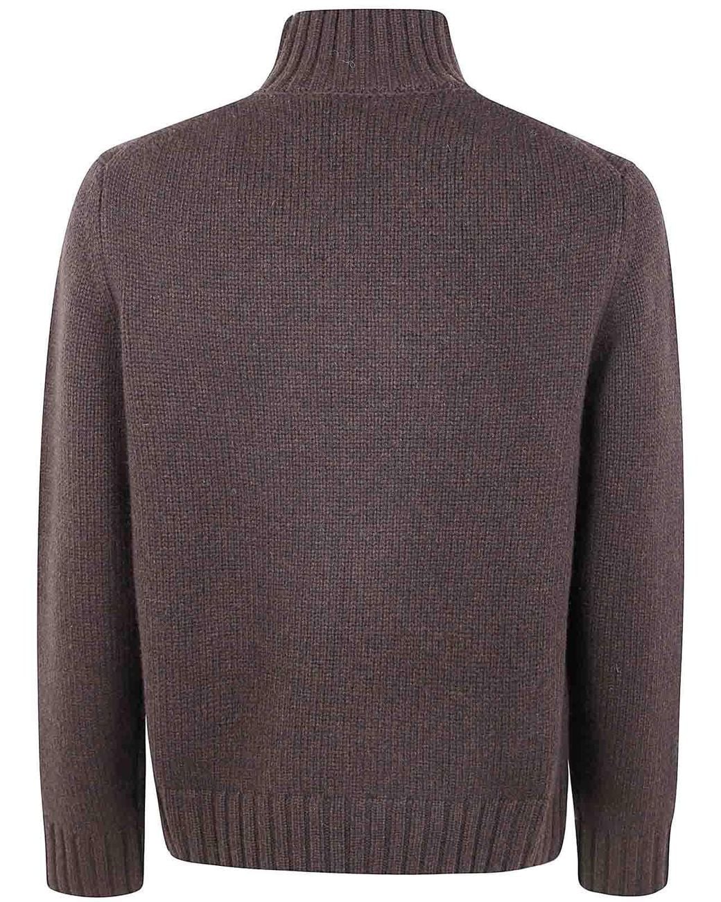 Studio Nicholson Brown Loris 3Gg Neat Fit Crew Neck for men