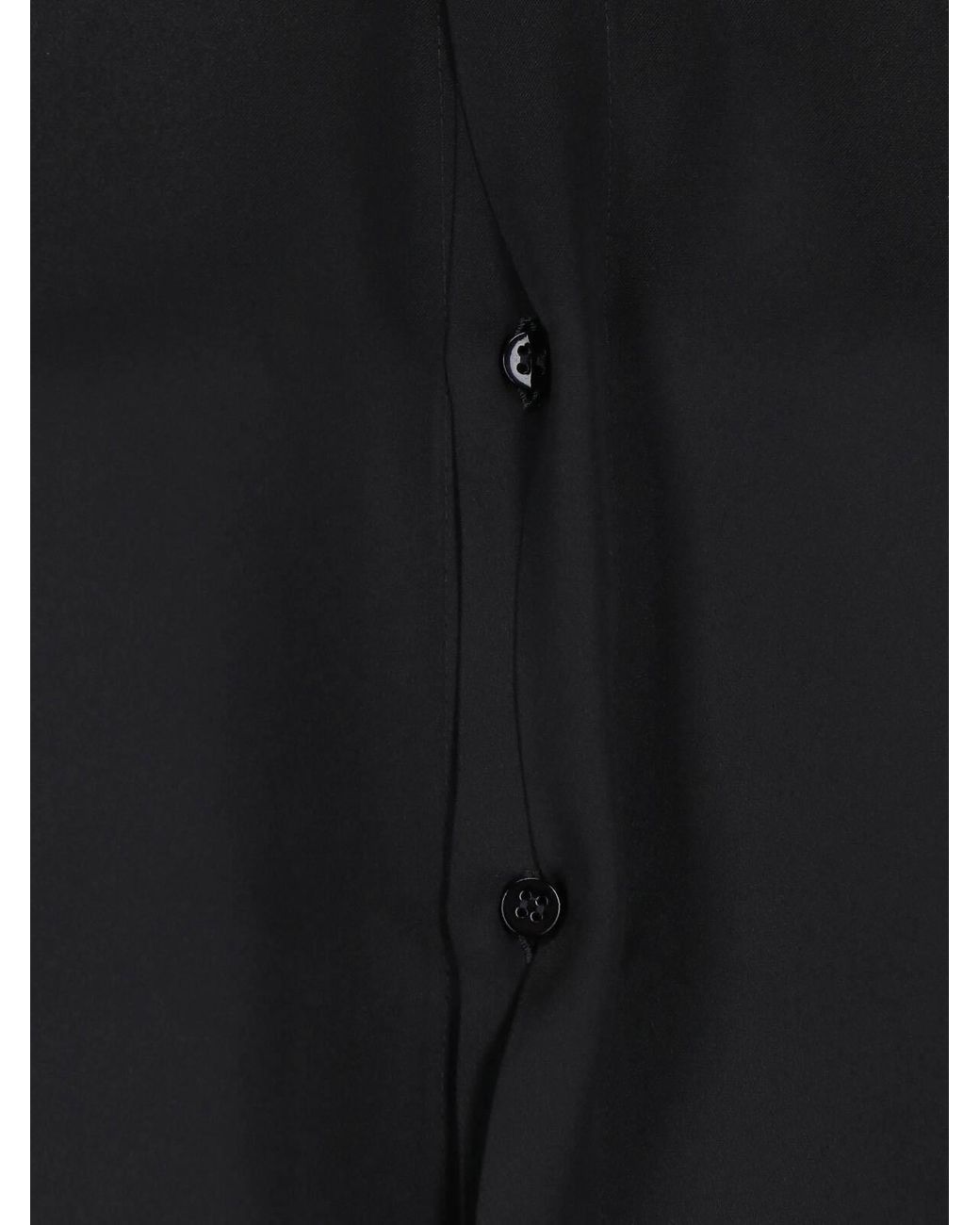 Sa Su Phi Black Satin Shirt
