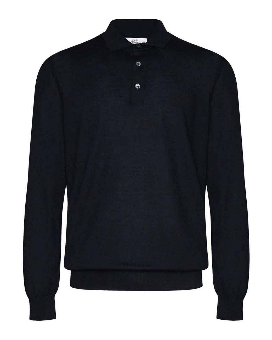 Mauro Ottaviani Blue Longsleeves Polo T-Shirt for men