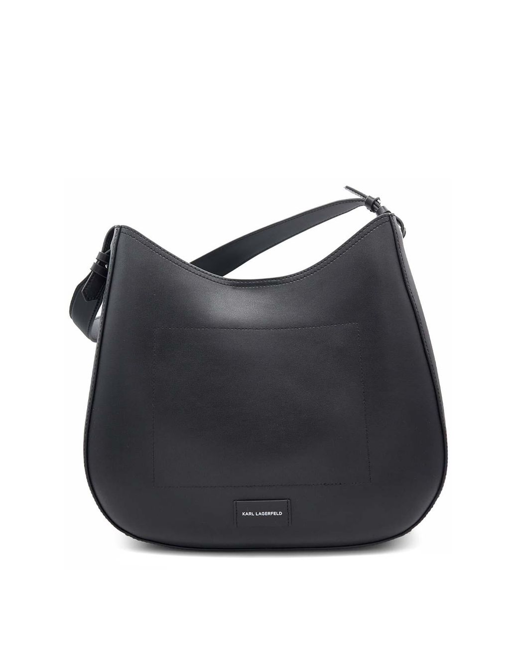Karl Lagerfeld Blue K/Circle Hobo Bag Perforated