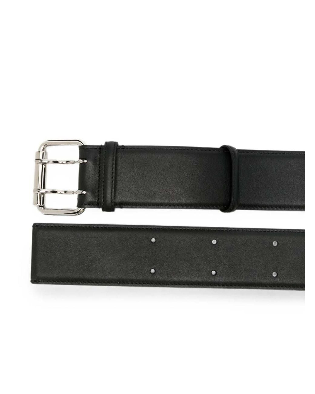 Givenchy Black Studded Leather Belt for men