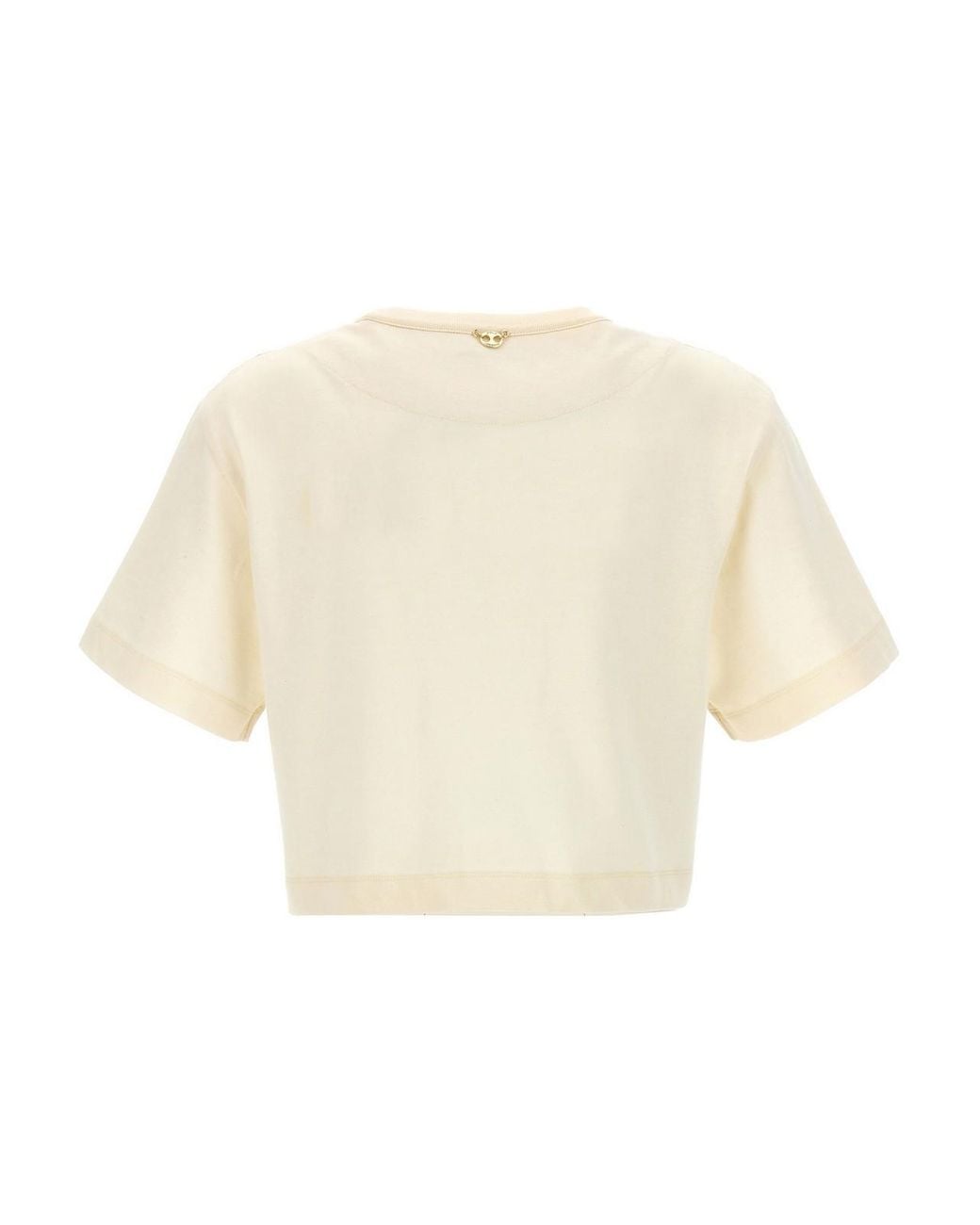 Rabanne White Metal Sequin Top Tops