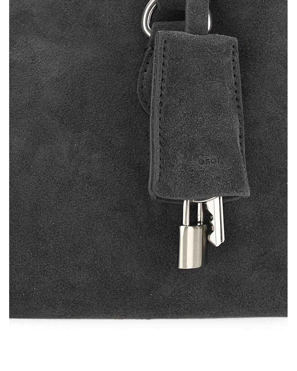 OSOI Black Shell Brot Mini Tote Bag