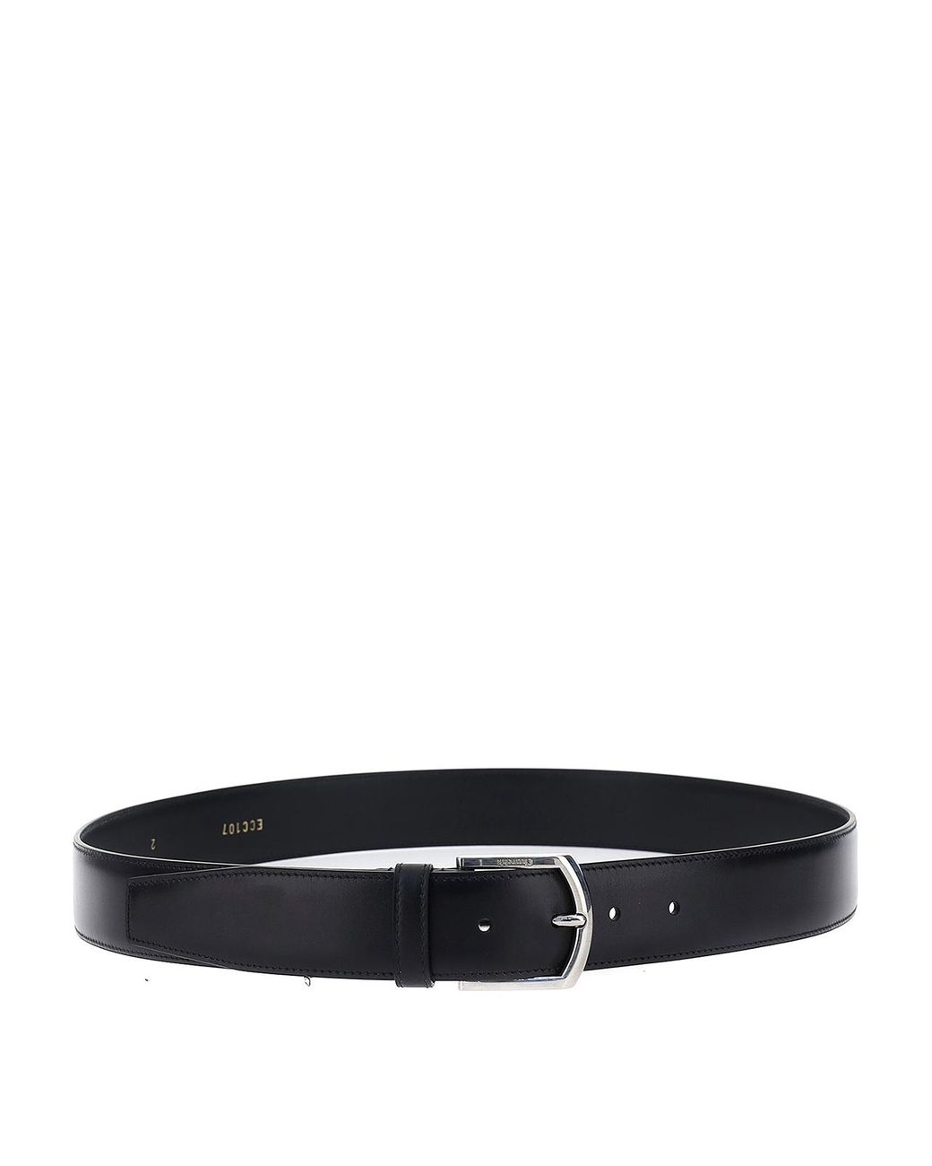 Church's Black Smooth Leather Belt for men