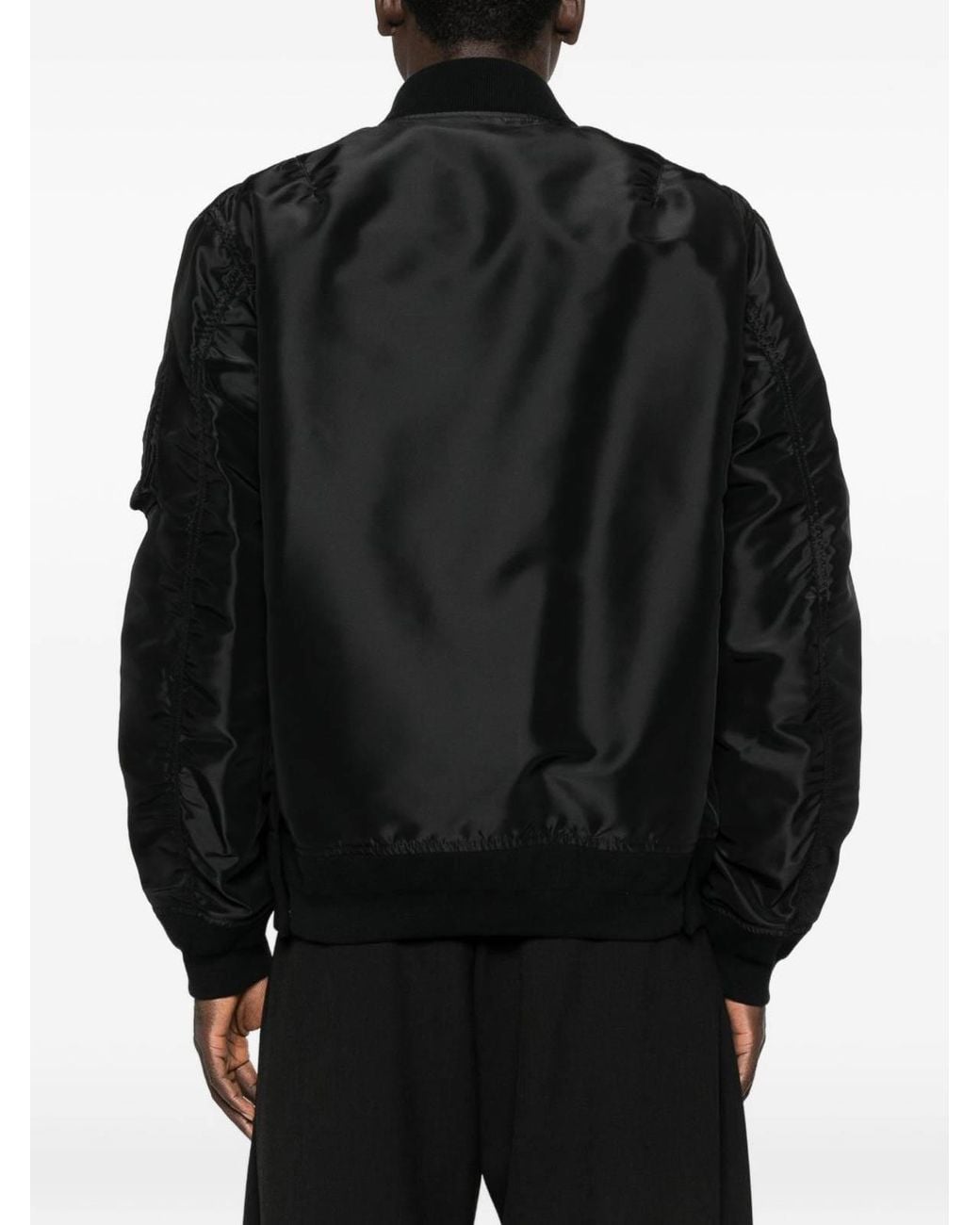 Sacai Black Short Jacket for men