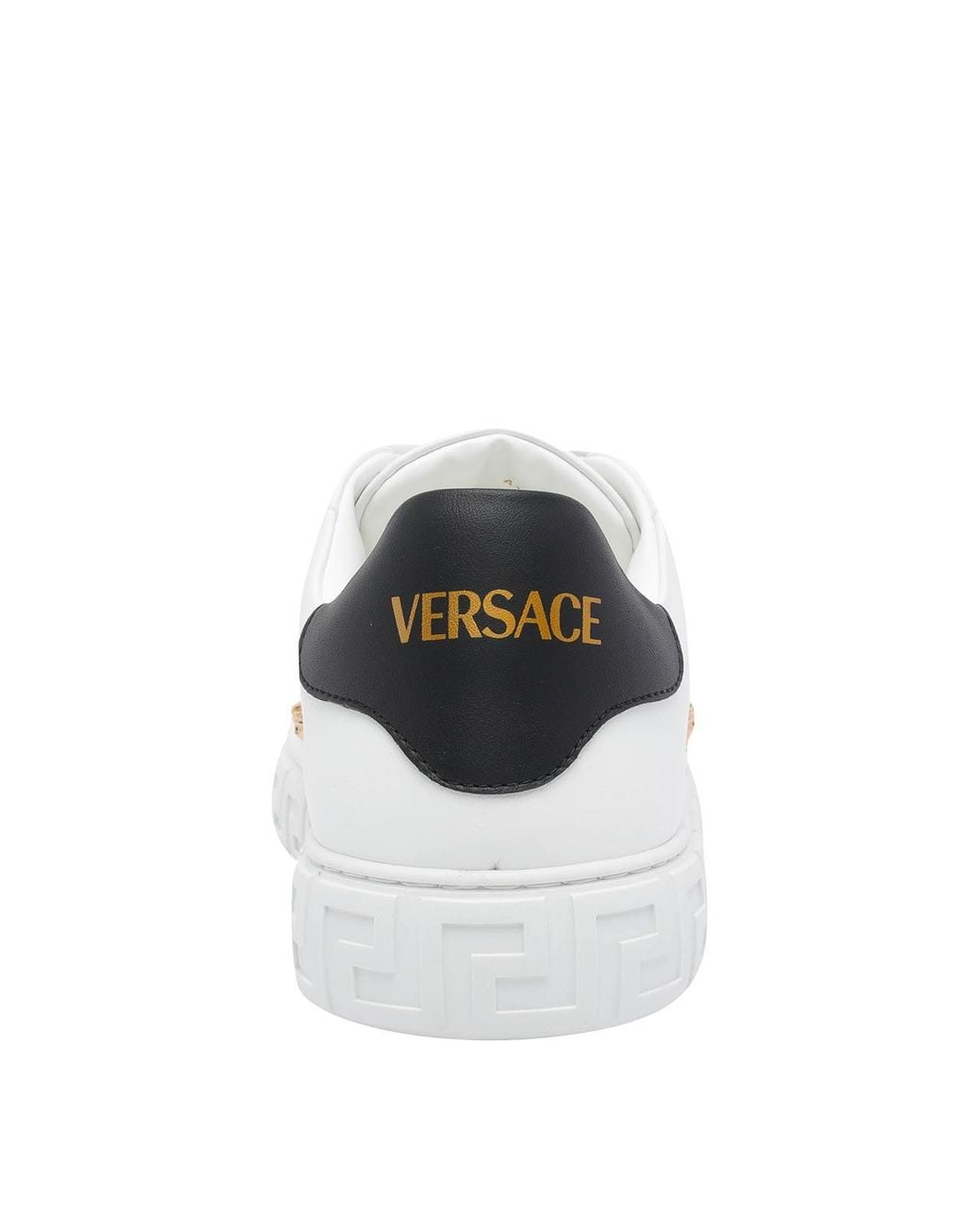 Versace White And Medusa Sneakers for men