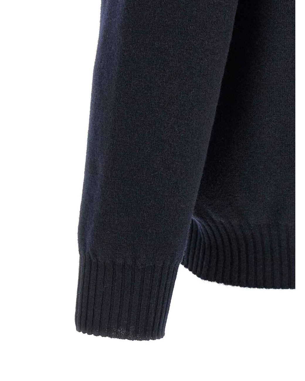 Roberto Collina Blue Merino Wool Polo Shirt for men