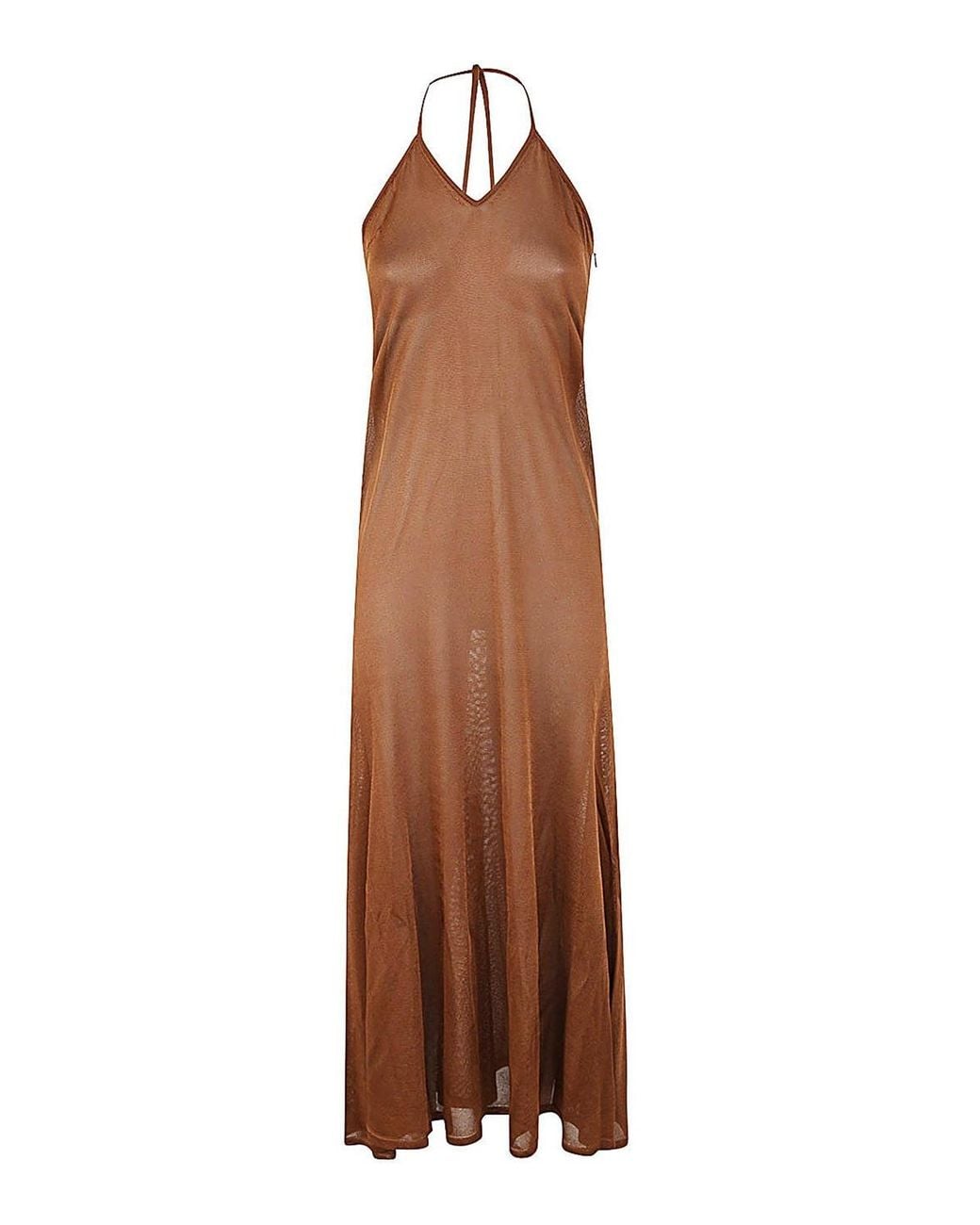 Tom Ford Brown Halterneck Dress