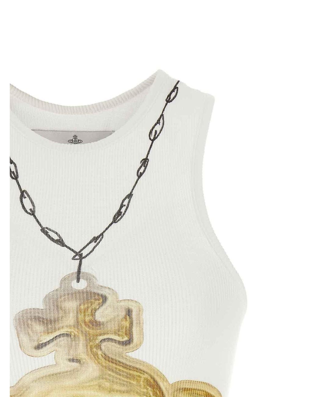 Vivienne Westwood White Tank Top