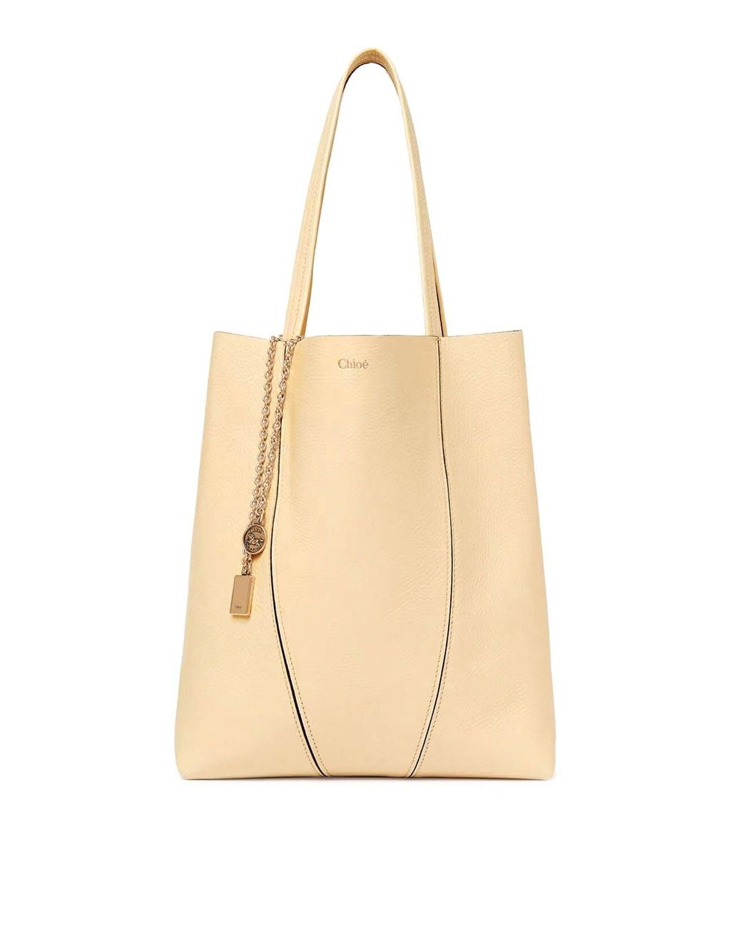 Chloé Natural Chlo Spin Tote Bag