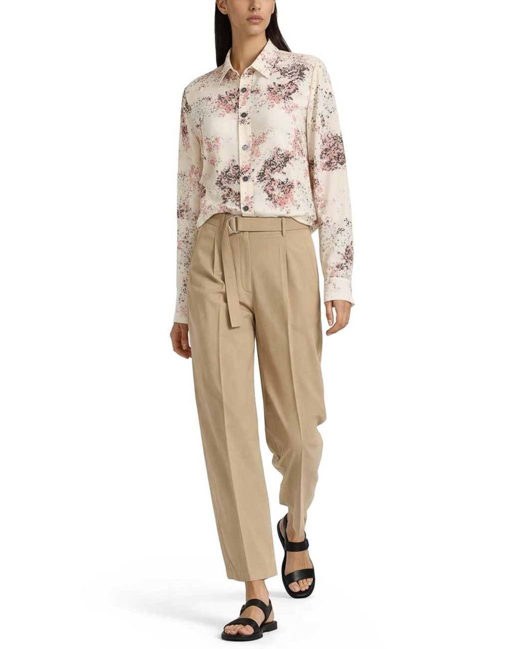 Paul Smith Natural Belted Pants