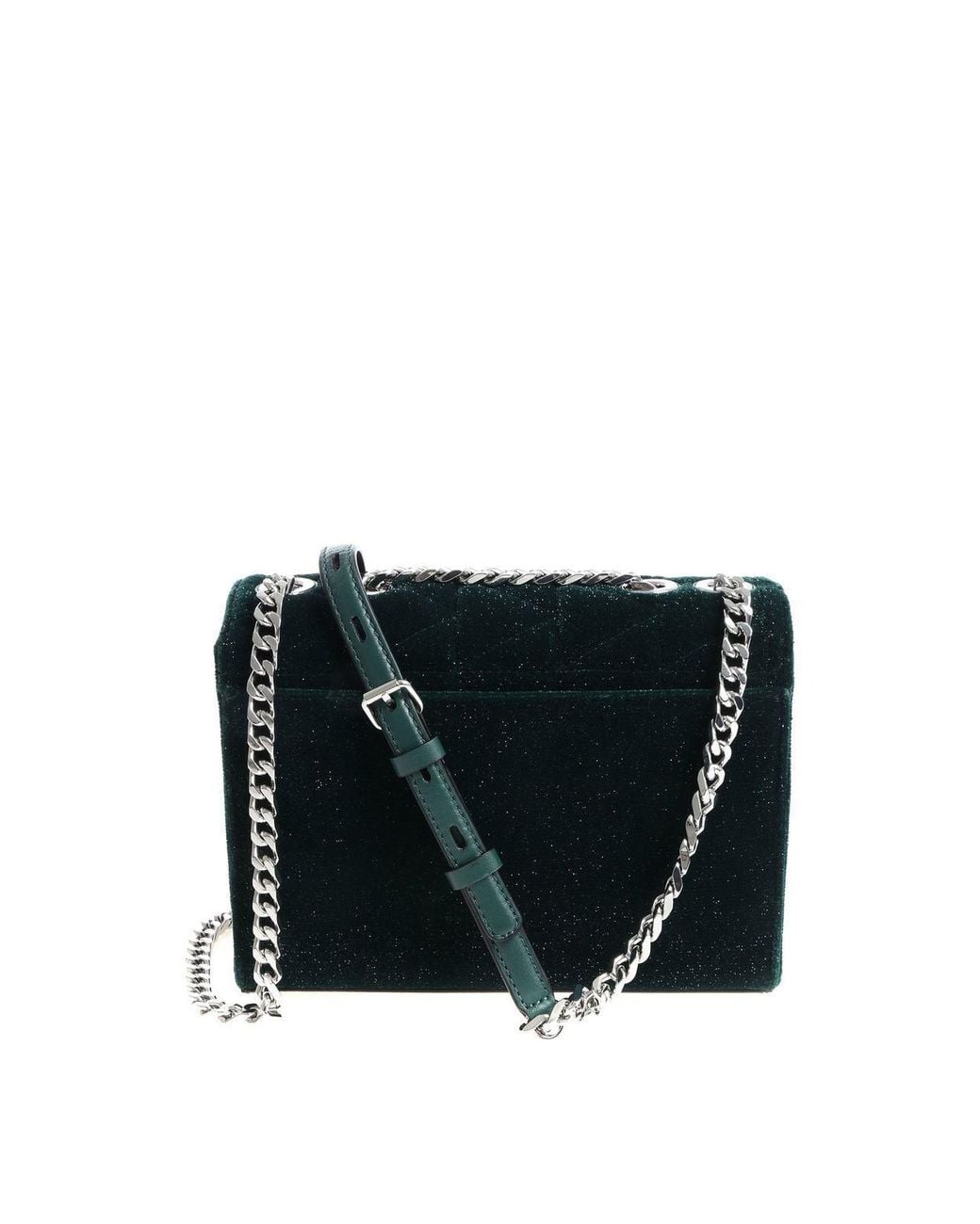 Karl Lagerfeld Black Karl X Kaia Glittered Bag